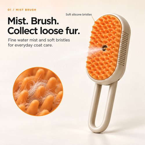 PetSure Steam Glow 3-in-1 Grooming Bundle