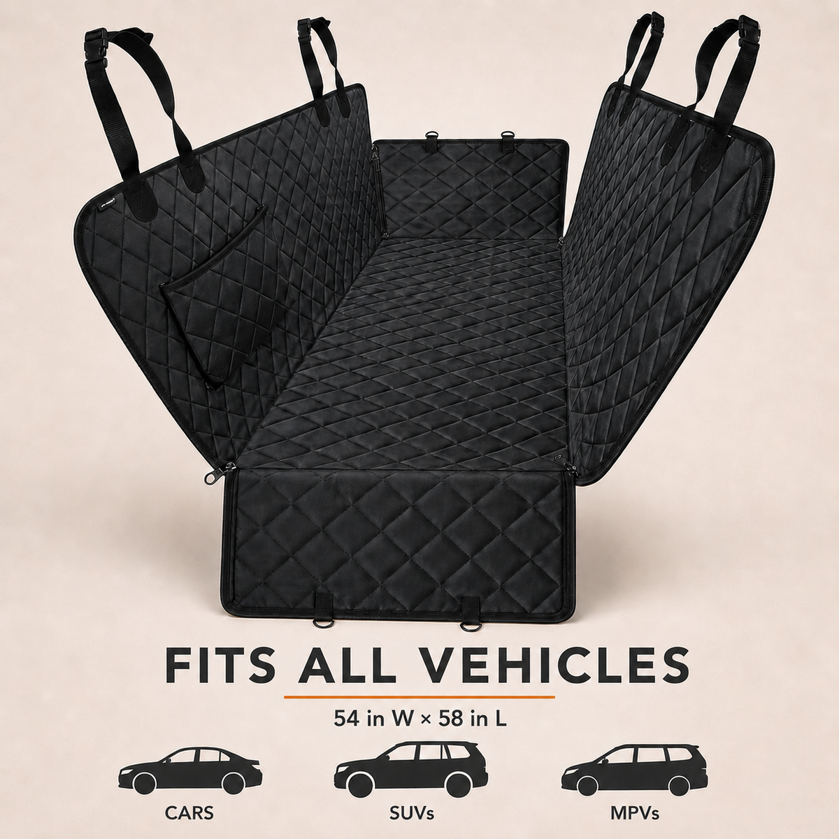 PetSure Road Nest Car Cover