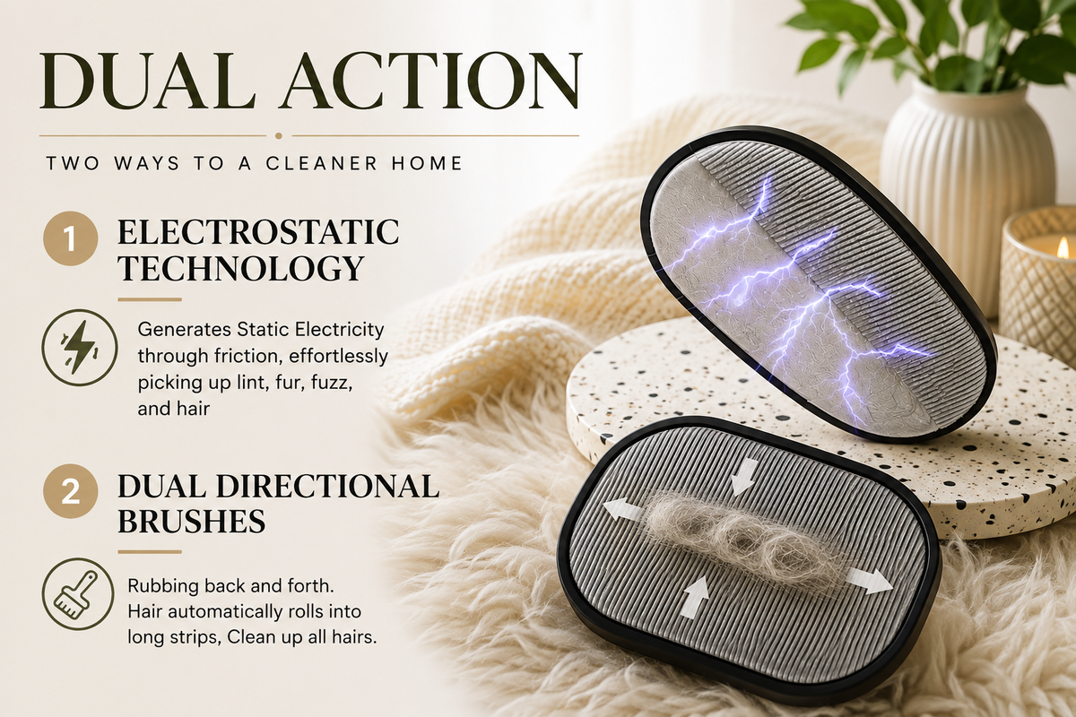 Petsure Dual Action Grooming Glove